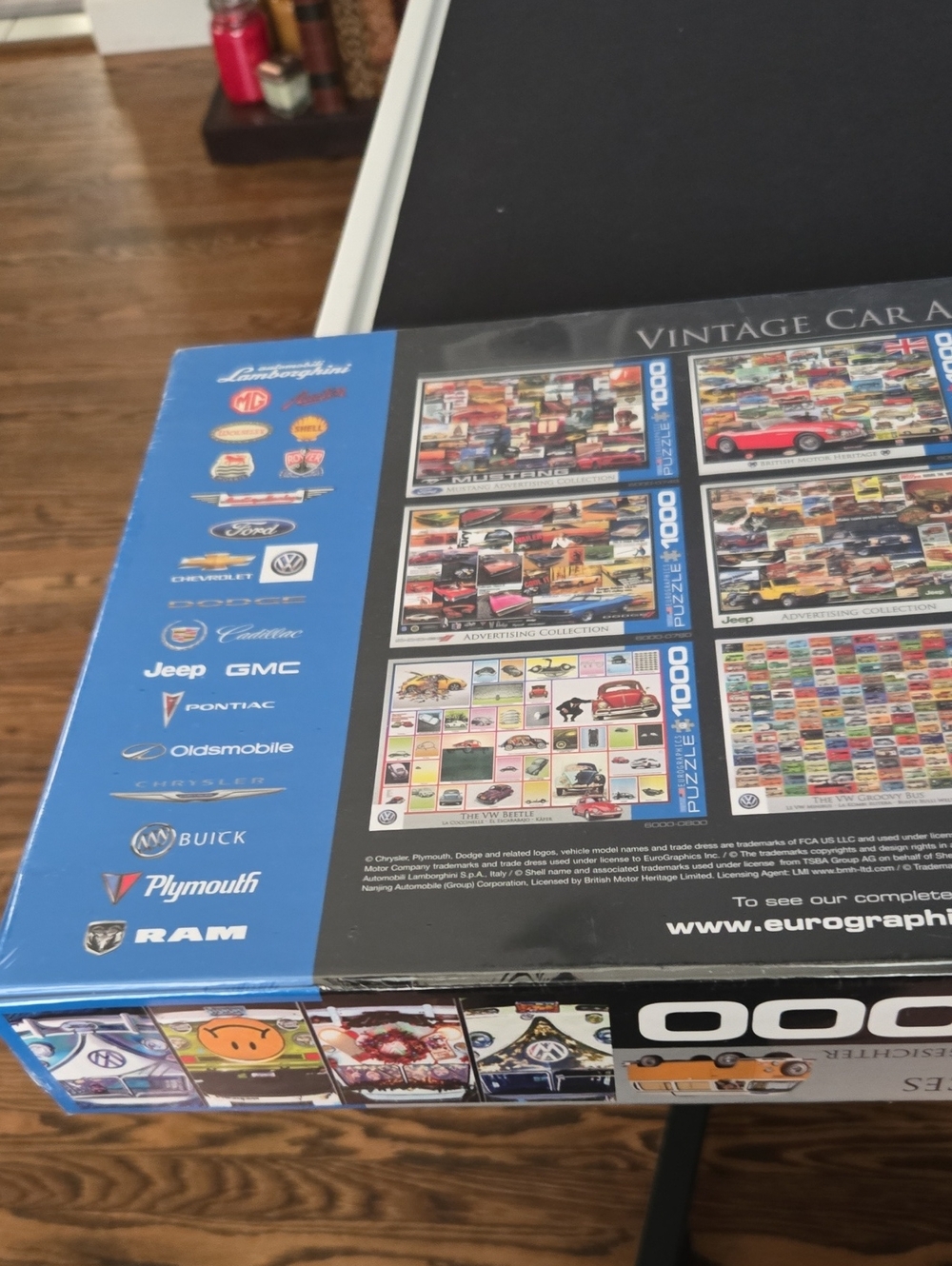 Eurographics puzzle VW Cool Faces 1000 pieces. NWT. Factory Sealed. - Picture 4 of 7